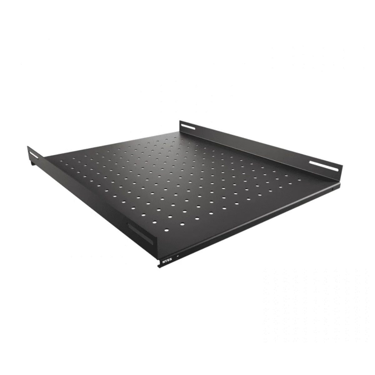 Стационарная полка NTSS 470х550 мм для напольных шкафов 800 мм, нагрузка до 100 кг, черный RAL 9005